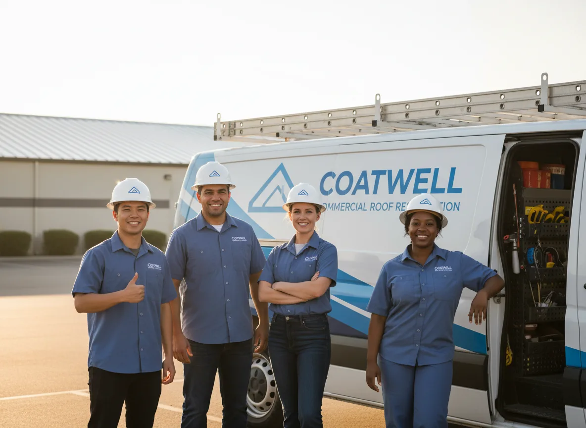 Commercial roof coating company in Cave Spring, GA